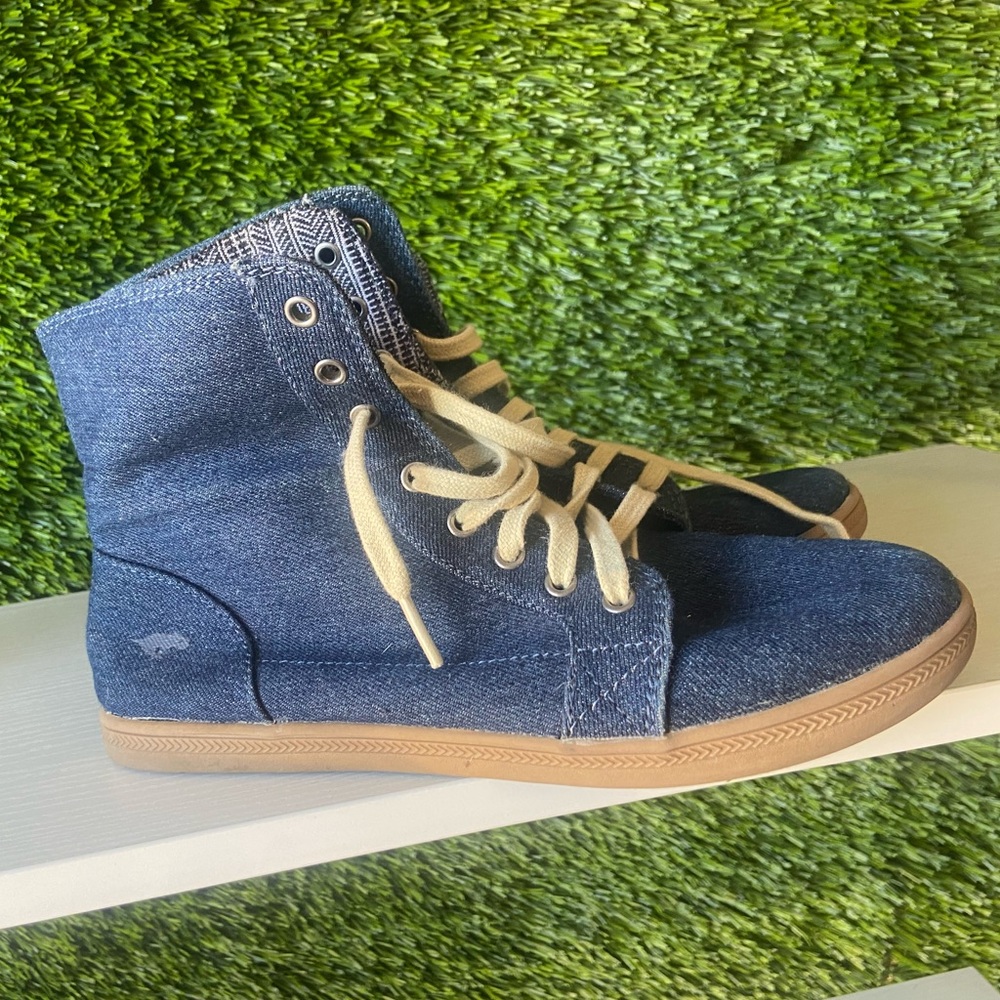 Rocket dog denim boots size 5